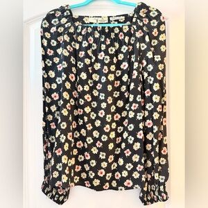 VALENTINO VINTAGE BOUTIQUE FLORAL BLOUSE